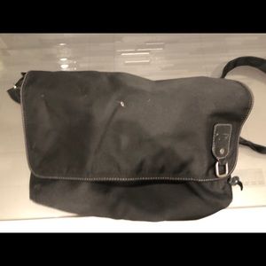 Men’s Black Diesel Messenger Bag